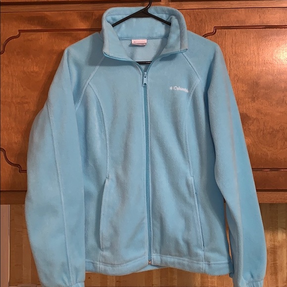 Columbia Jackets & Coats Euc Warm Baby Blue Columbia Fleece Jacket
